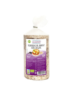 Tortitas de arroz y algas Bio 100g Algamar